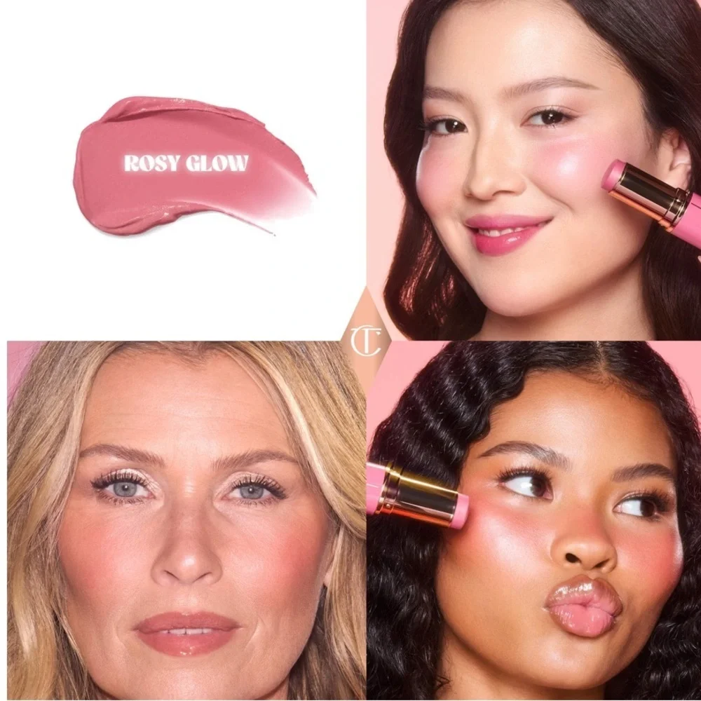 🌹 CHARLOTTE TILBURY Unreal Lip Blush Glow Stick - ROSY GLOW